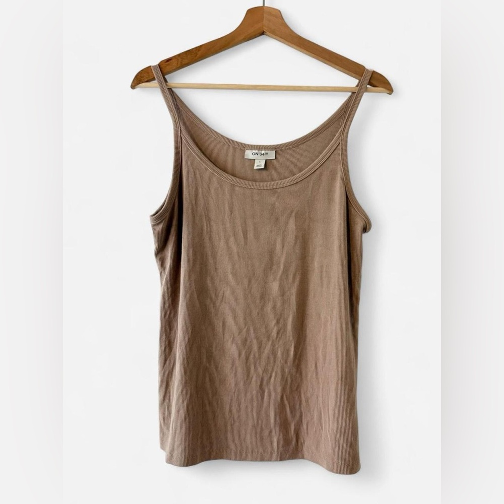 On 34th Women's Tan Tank Top